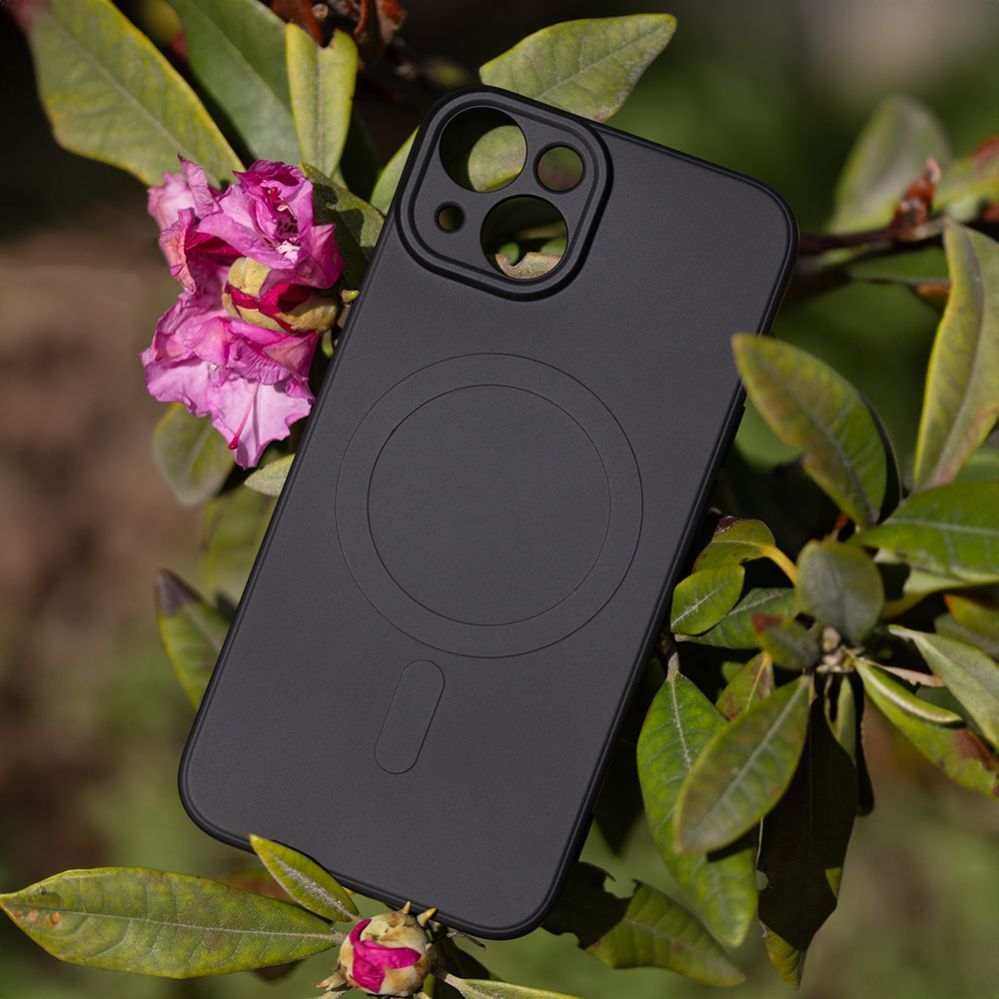 Back panel cover iLike - Simple Color Mag case for Samsung Galaxy A37 5G black