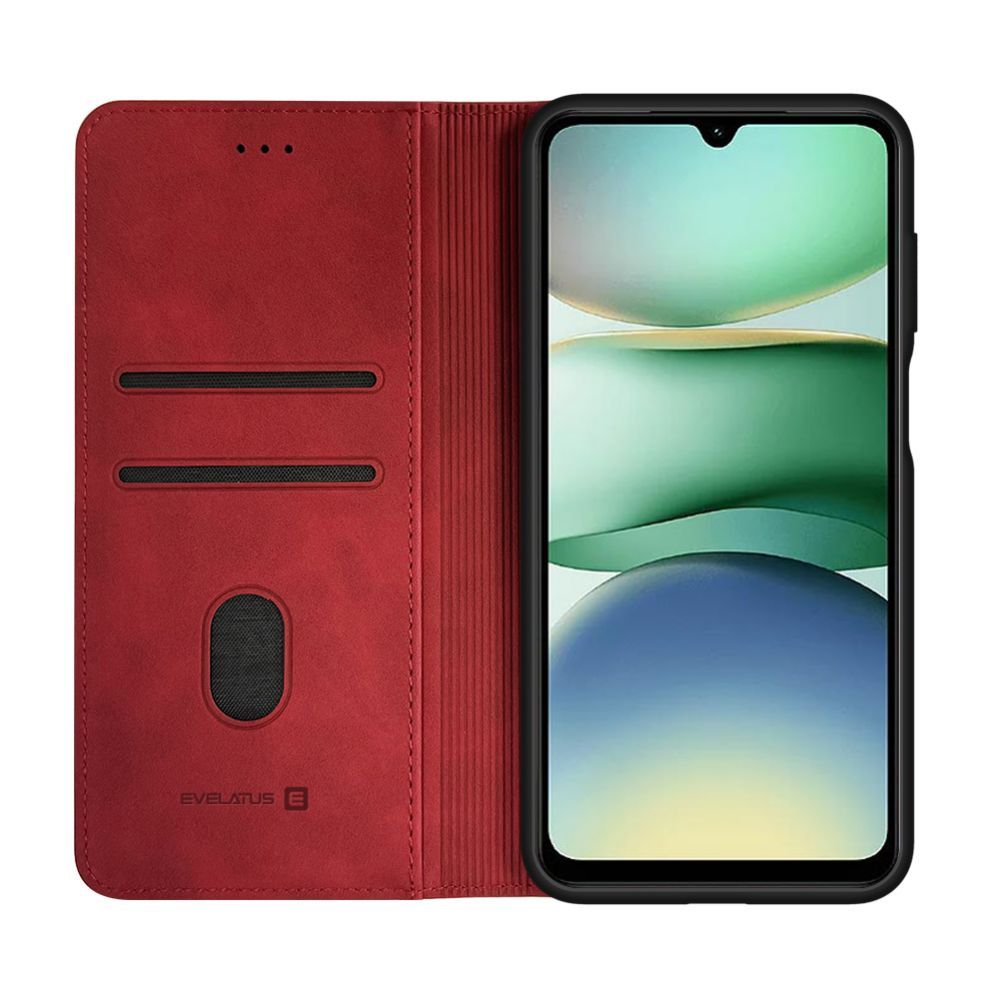 Kaaned - kaaned Evelatus Xiaomi Redmi A5 4G (171.7 x 77.8 x 8.26) Book Case Folio Red