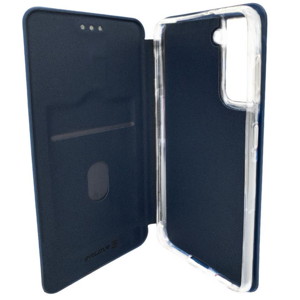 Book case Evelatus Samsung Galaxy S21 FE Book Case Dark Blue