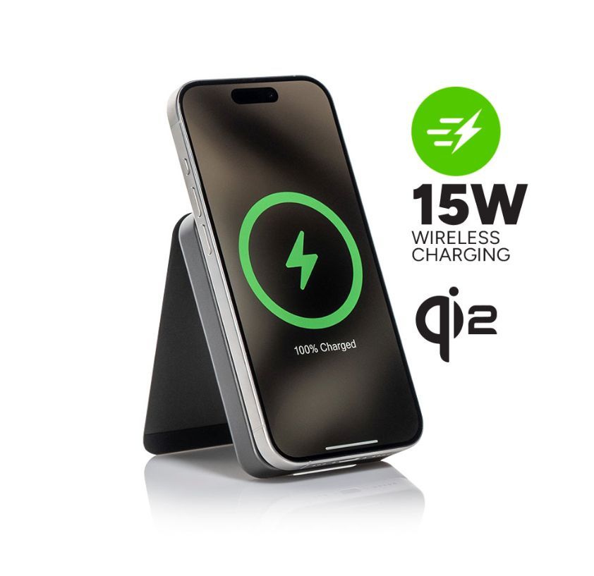 Внешний аккумулятор mophie  mophie Essentials Magnetic wireless portable battery 10000mAh Black