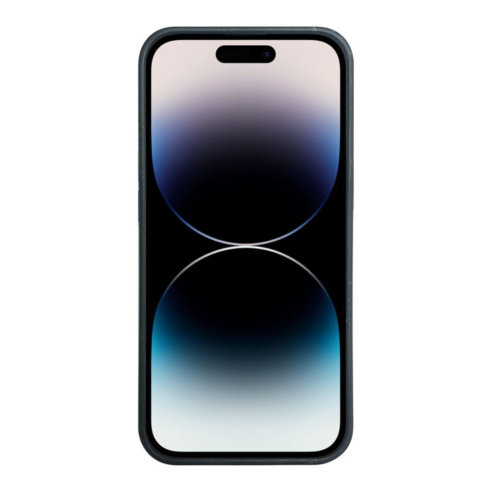 Tagakaaned iLike Apple iPhone 14 Pro Max Silicone plastic case Eco Print Design Black