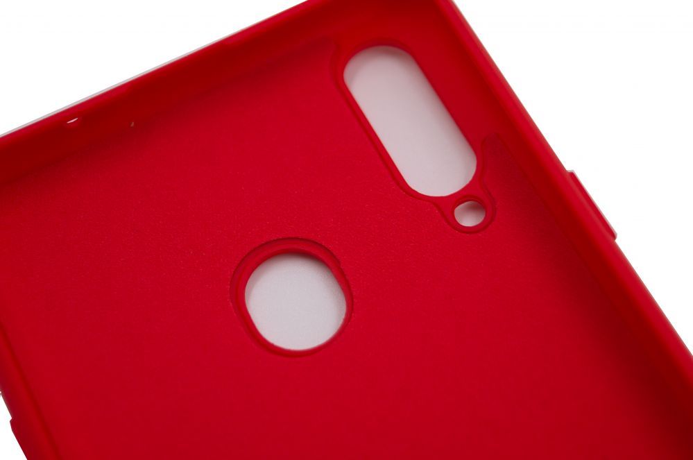 Tagakaaned Evelatus Samsung Galaxy A20s Nano Silicone Case Soft Touch TPU Red
