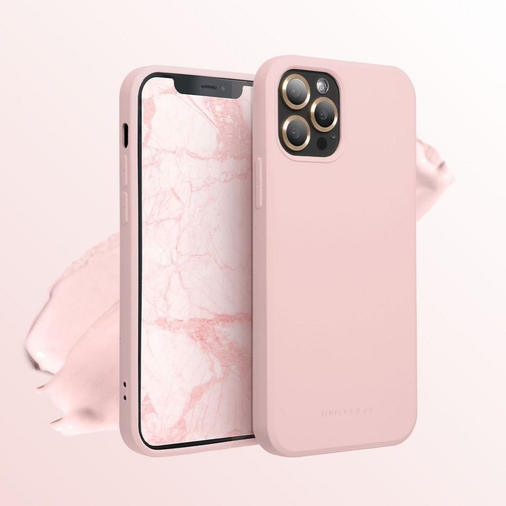 Back panel cover Roar - ROAR case SPACE for IPHONE 13 Pro Max Pink