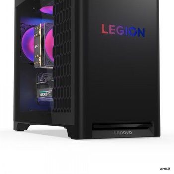 Персональный компьютер Lenovo  LENOVO LEGION T5 RYZEN 7 7800X3D/32GB/1TB SSD/RTX5070_12GB/150W AIRFLOW 120MM-FAN WITH ARGB LIGHT + SSD HEATSINK + PCH HEATSINK/W11H (ECLIPSE BLACK)