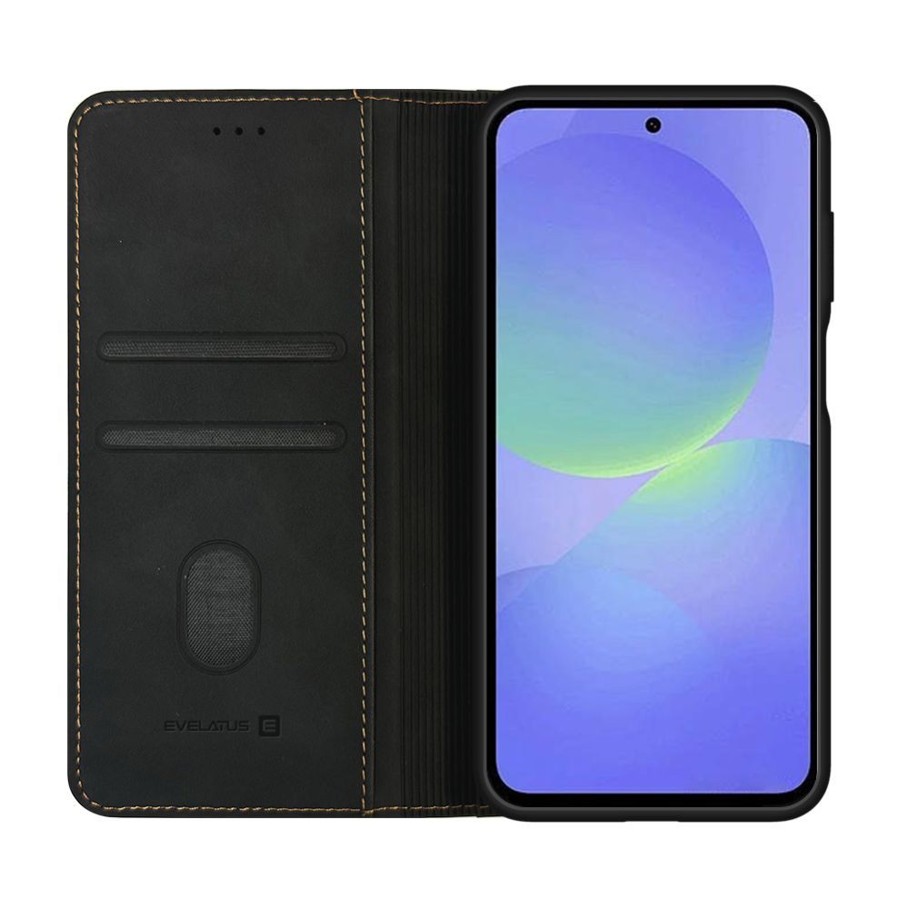 Kaaned - kaaned Evelatus Samsung Galaxy A37 Book case Black