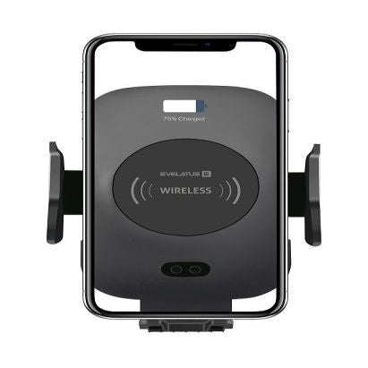 Automaatne hoidja Evelatus - Evelatus Car Holder with Wireless Charging 10W WCH01 Black