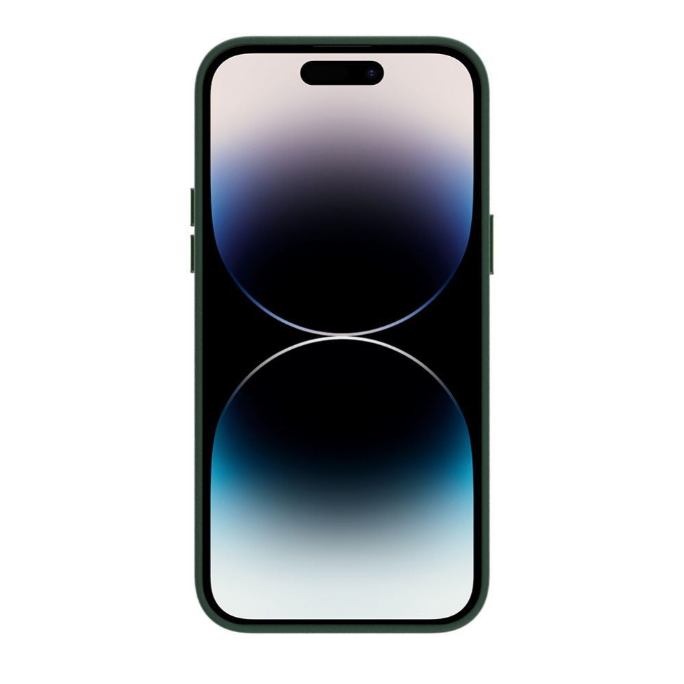 Чехол на заднюю панель Evelatus Apple iPhone 14 Pro Genuine Leather case with MagSafe Dark Green