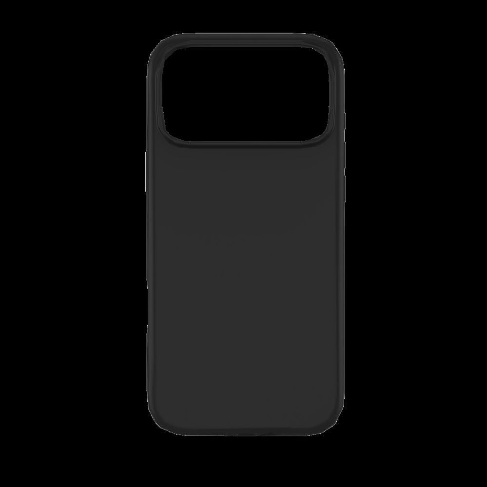 Back panel cover Just Must  JUST MUST REGULAR DEFENSE SILICONE with MAGSAFE for iPhone 17 Pro Max Black