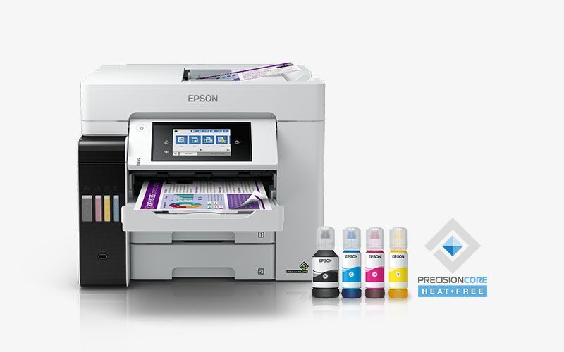 Printer EPSON Multifunctional Printer EcoTank L6580 Colour, Inkjet, A4, Wi-Fi, Light Grey