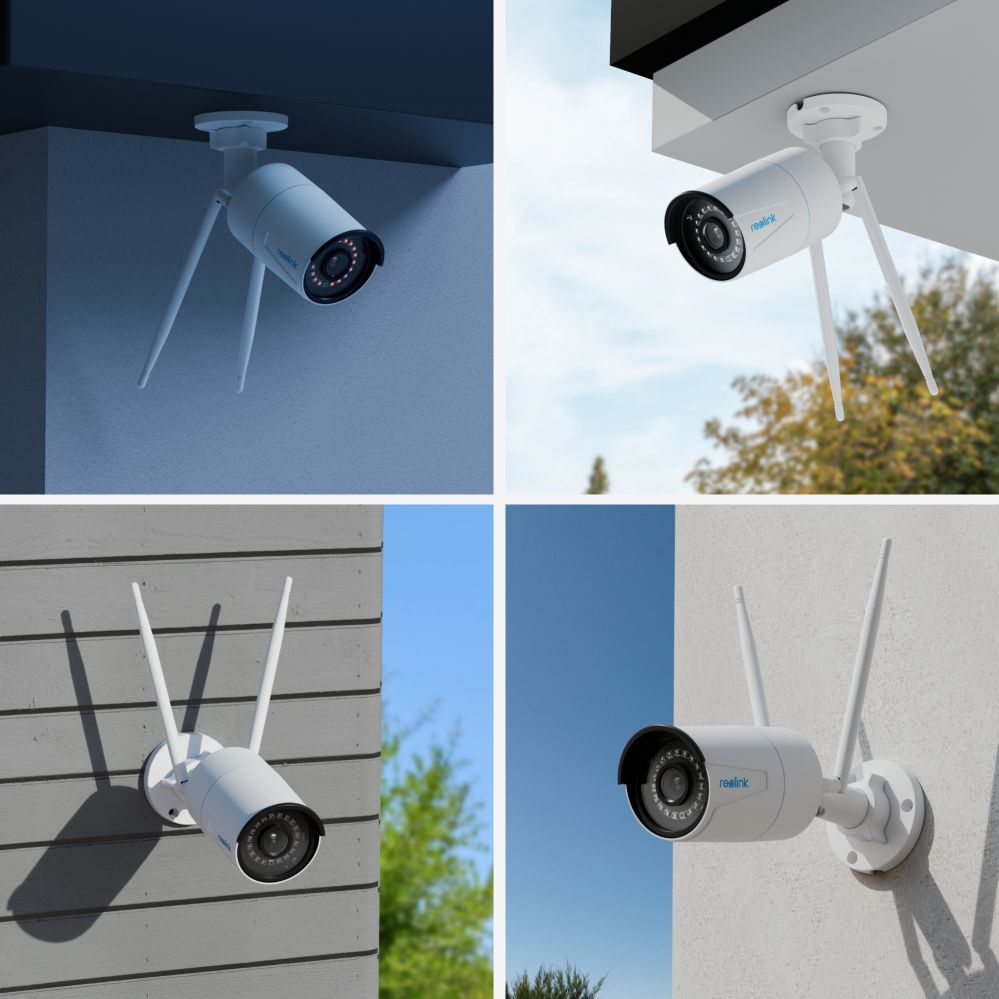 Веб камера Reolink  WiFi Camera W320  Bullet 5 MP Fixed IP67 H.264  Micro SD, Max. 256 GB