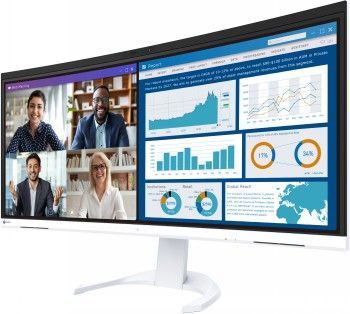 Monitorid EIZO  EIZO EV3450X 34.1" IPS 16:9 2440X1440 CURVED USB-C/94W RJ45 CAM (WHITE)