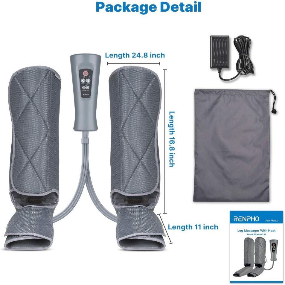 Умное устройство renpho  RENPHO Foot & Calf Air Massager With Heat