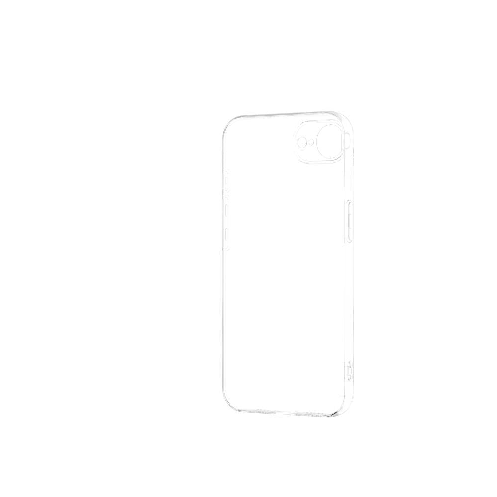 Back panel cover Just Must  JM ANTI-BACTERIA TPU case for iPhone 16e Clear