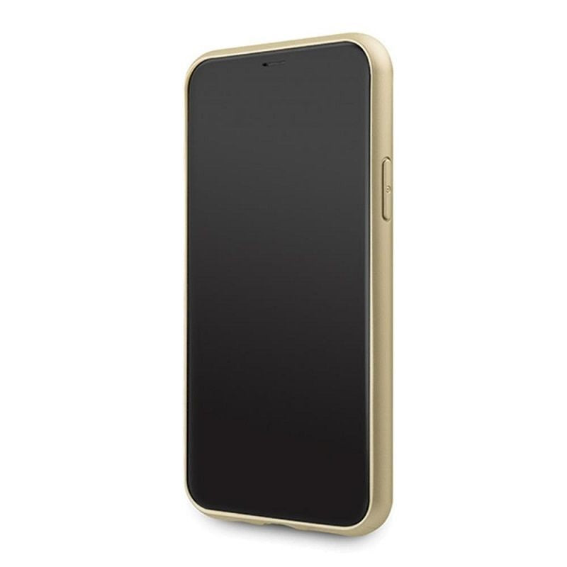 Чехол на заднюю панель Guess Apple iPhone 11 Pro Iridescent PU Leather Hard Case Gold