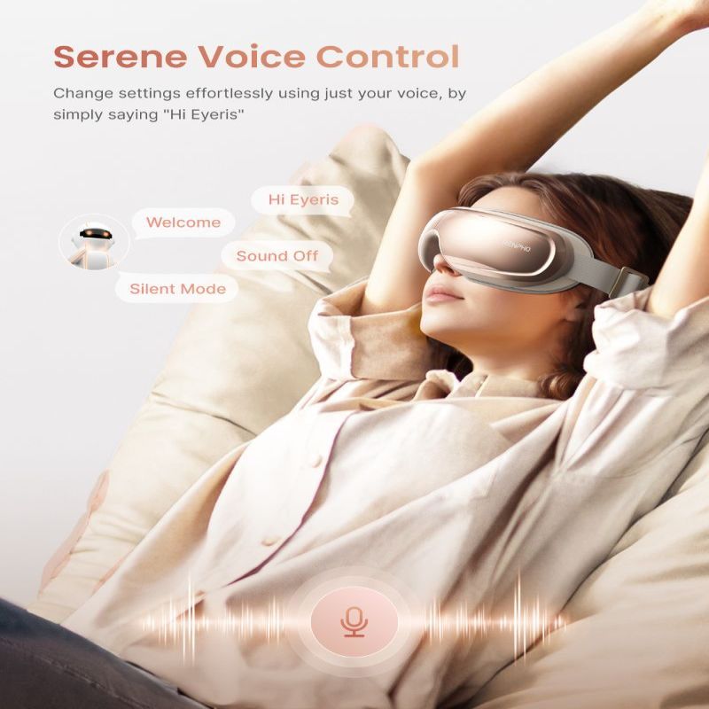 Smart device renpho  RENPHO Eyeris 3 Eye Massager Rose