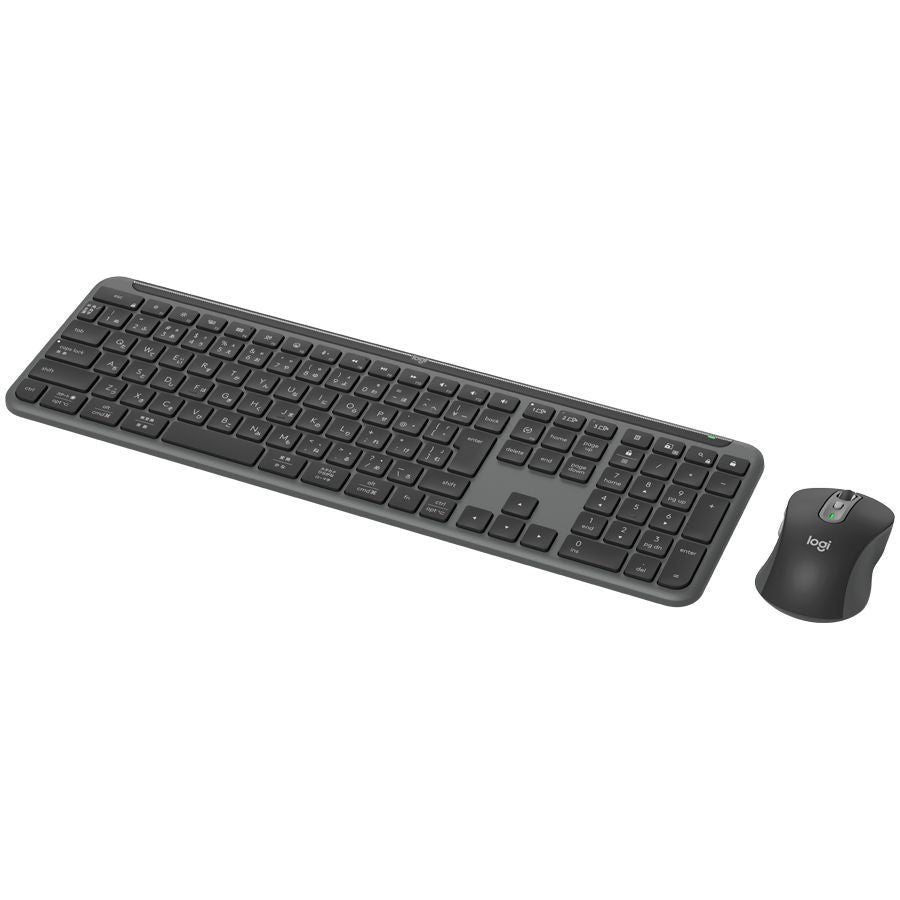 Компьютерная клавиатура Logitech  LOGITECH Signature Slim Combo MK950 for Business - GRAPHITE - US INT'L - 2.4GHZ/BT - INTNL-973