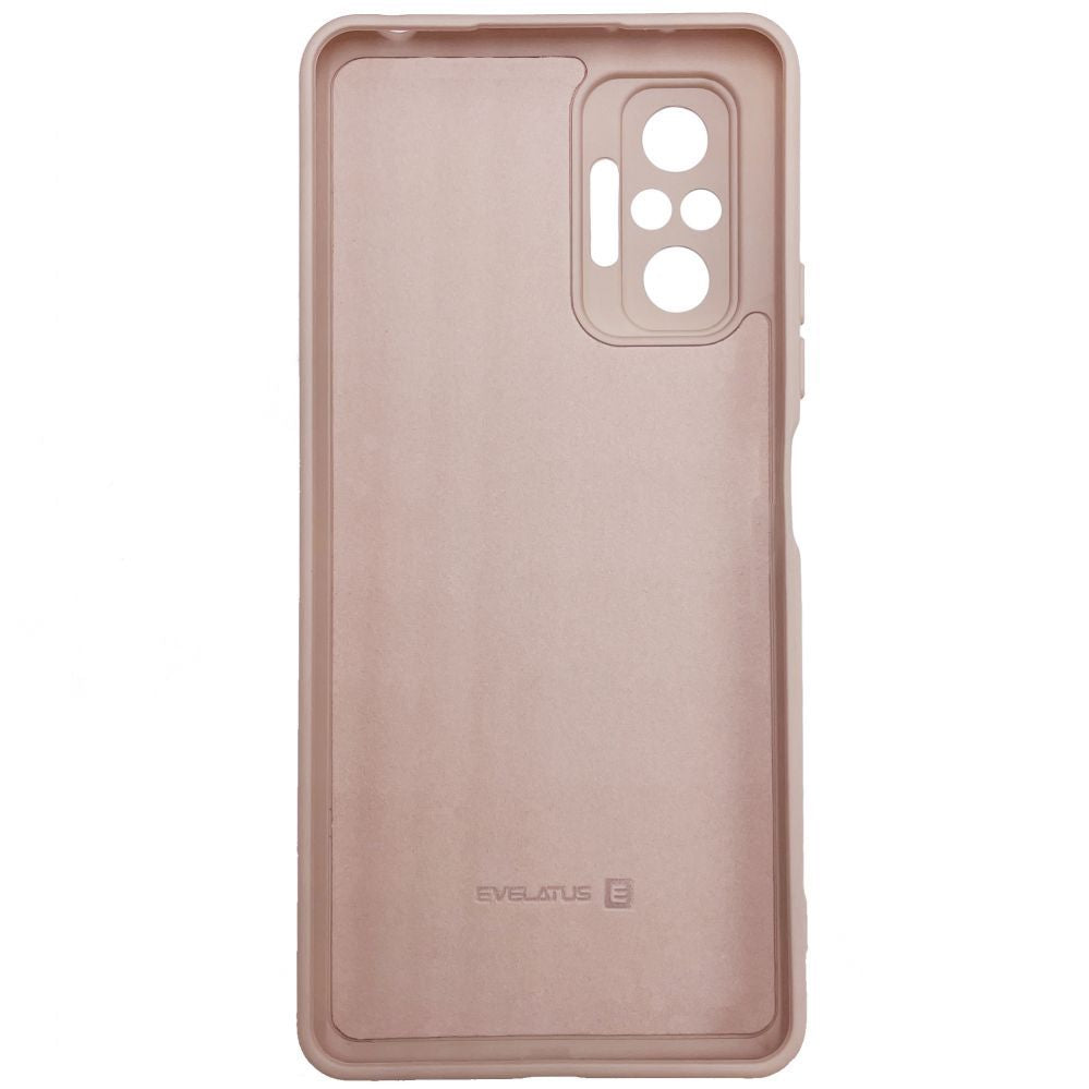 Tagakaaned Evelatus Xiaomi Redmi Note 10 Pro Nano Silicone Case Soft Touch TPU Beige