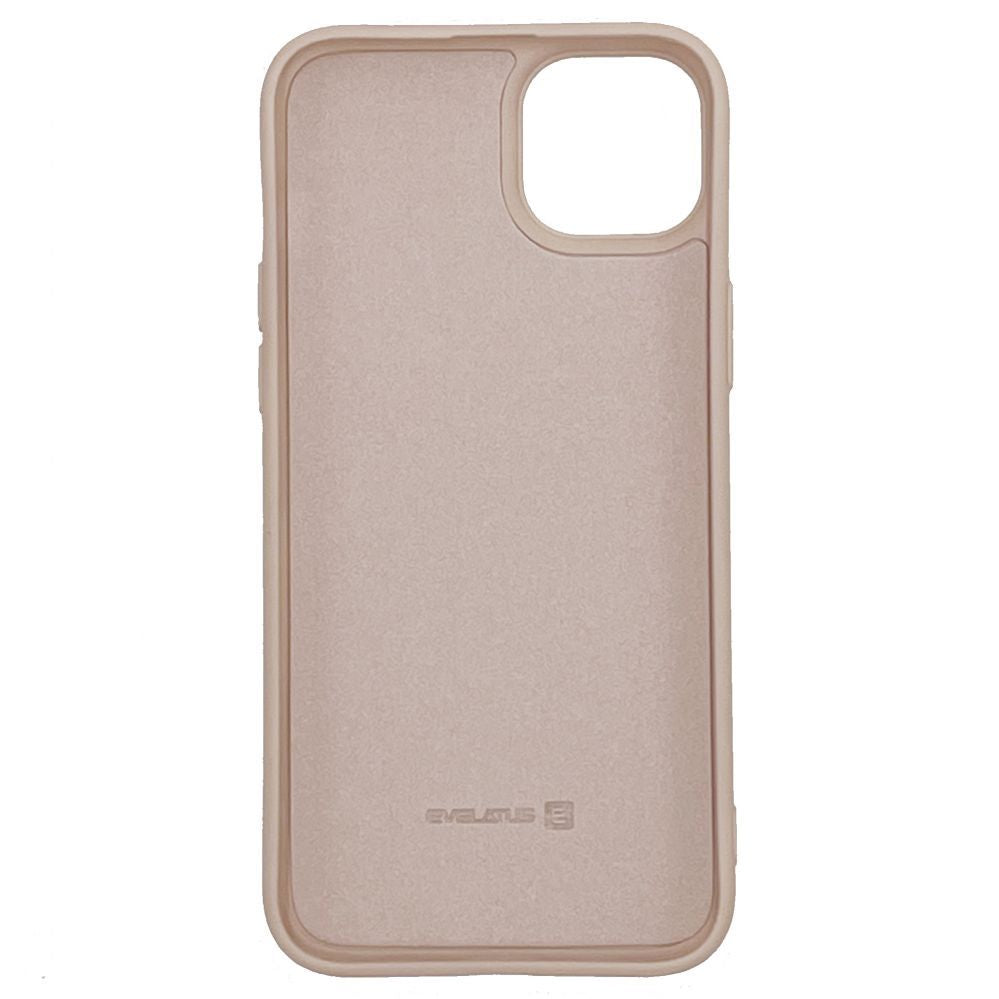 Tagakaaned Evelatus Apple iPhone 14 Plus 6.7 Nano Silicone Case Soft Touch TPU Beige
