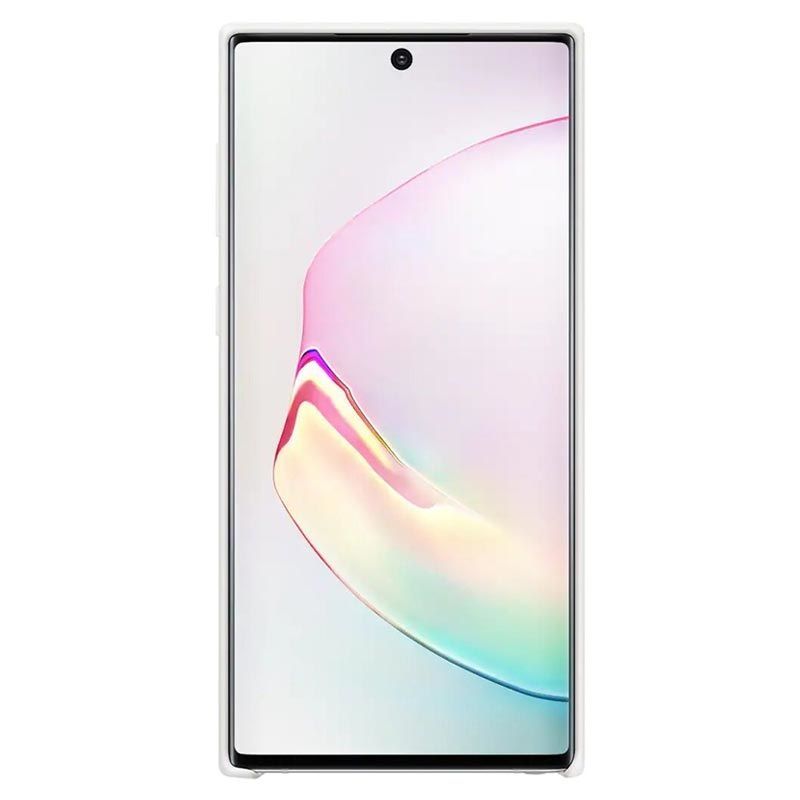 Back panel cover Samsung  Galaxy Note 10 Silicone Cover White