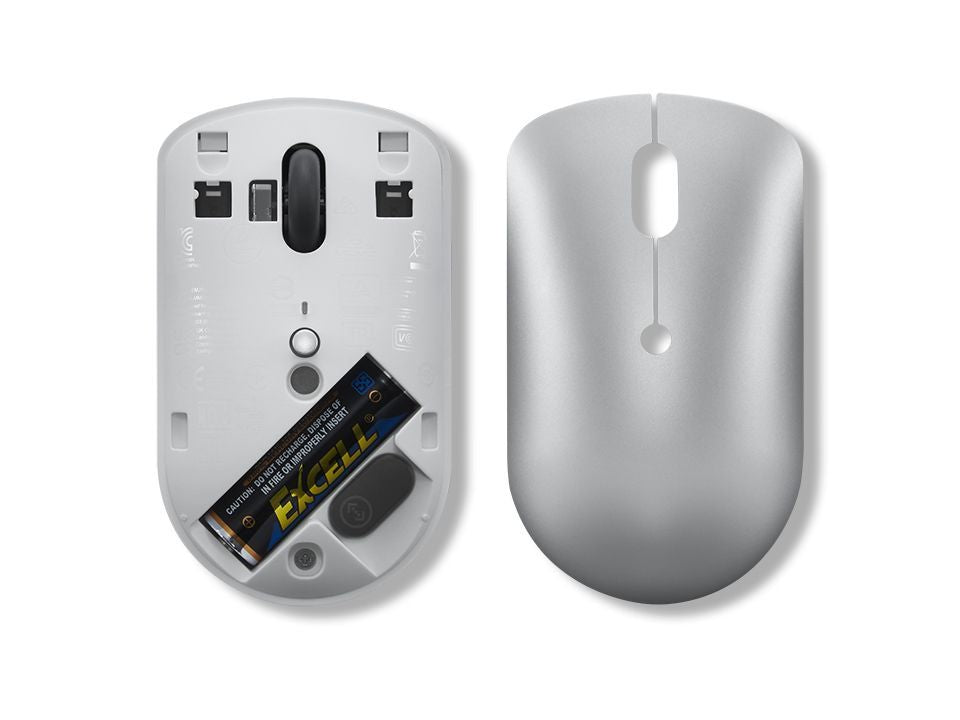 Arvutihiir Lenovo  Wireless Compact Mouse 540 Cloud Grey, 2.4G Wireless via USB-C receiver