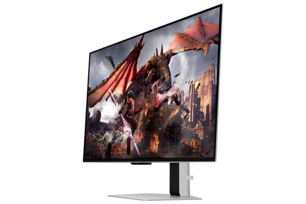 Монитор Samsung  LS32DG802SUXDU 32" OLED G8 G80SD UHD Monitor 3840x2160/16:9/200cd/m2/0.03ms, DP, HDMI, USB