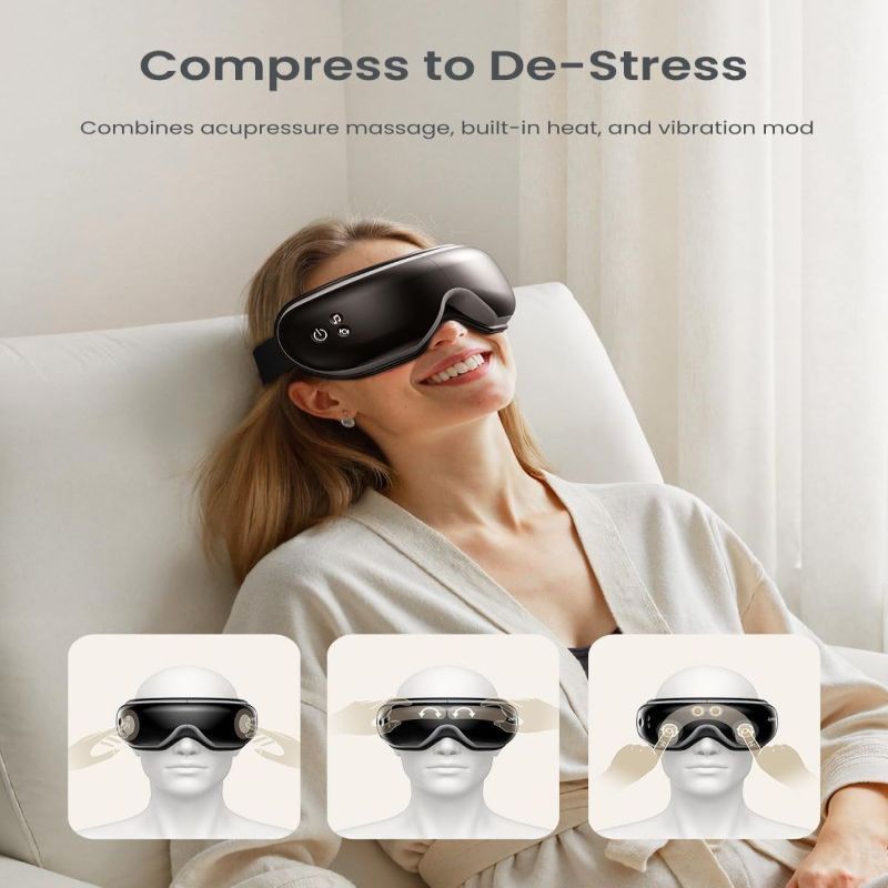 Умное устройство renpho  RENPHO Eyeris 1 Eye Massager Black