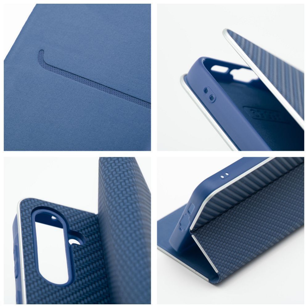 Чехол книжка OEM  Flip case for Samsung A54 5G Luna Book Carbon blue