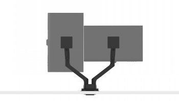 Other goods BenQ  BENQ BDH01 DUAL ERGO ARM – KAASUJOUSINÄYTÖNVARSI 17–45", 2–20 KG, VESA 75/100