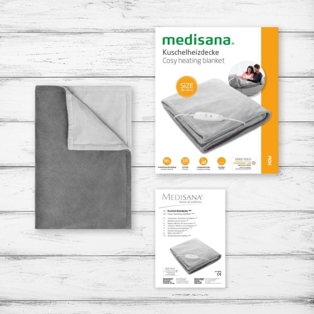 Muud kaubad Medisana  Medisana HDW Blanket Grey