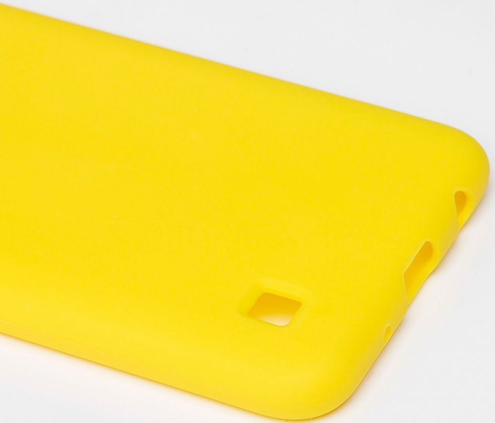 Чехол на заднюю панель Evelatus Samsung Galaxy A10 Nano Silicone Case Soft Touch TPU Yellow