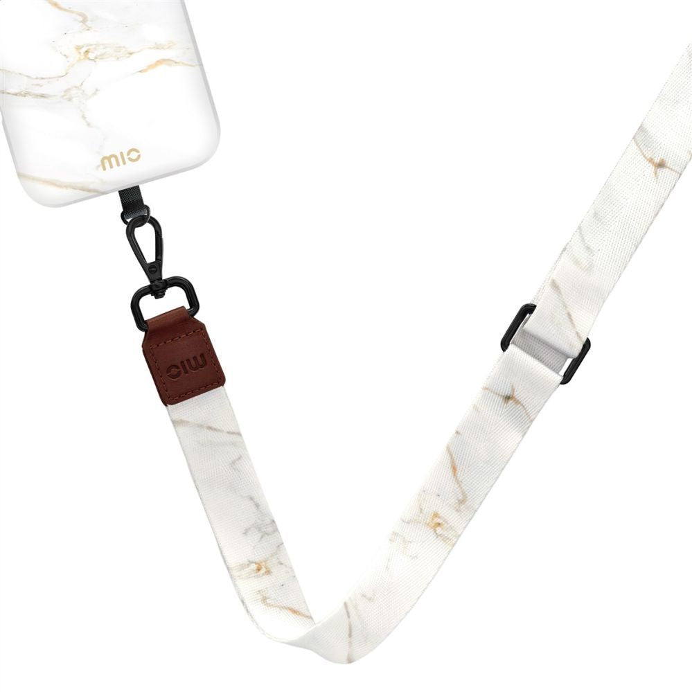 Tagakaaned Mio  MIO Lanyard strap White Marble