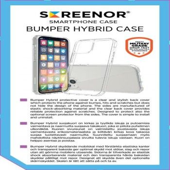 Case universal pocket SCREENOR  SCREENOR BUMPER PIXEL 9 PRO XL