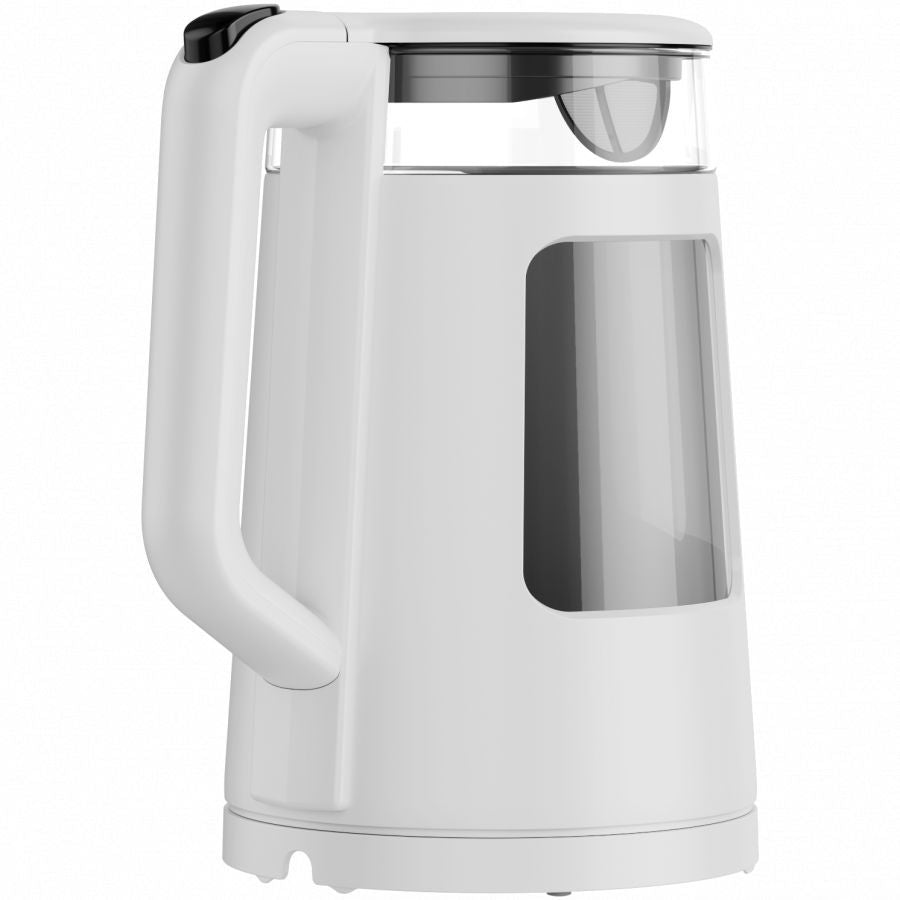 Veekeetja AENO  AENO Electric Kettle EK6: 1850-2200W, 2L, Strix, Square-shaped body, Transparent lid, High Resistant Glass, LED-Illumination, Auto Power Off, Dry tank Protection