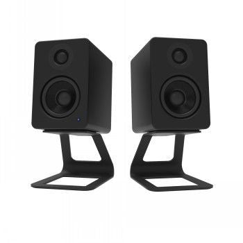 TV bracket KANTO AUDIO  KANTO AUDIO ELEVATED DESKTOP SPEAKER STANDS FOR SMALL SPEAKERS - BLACK (PAIR)