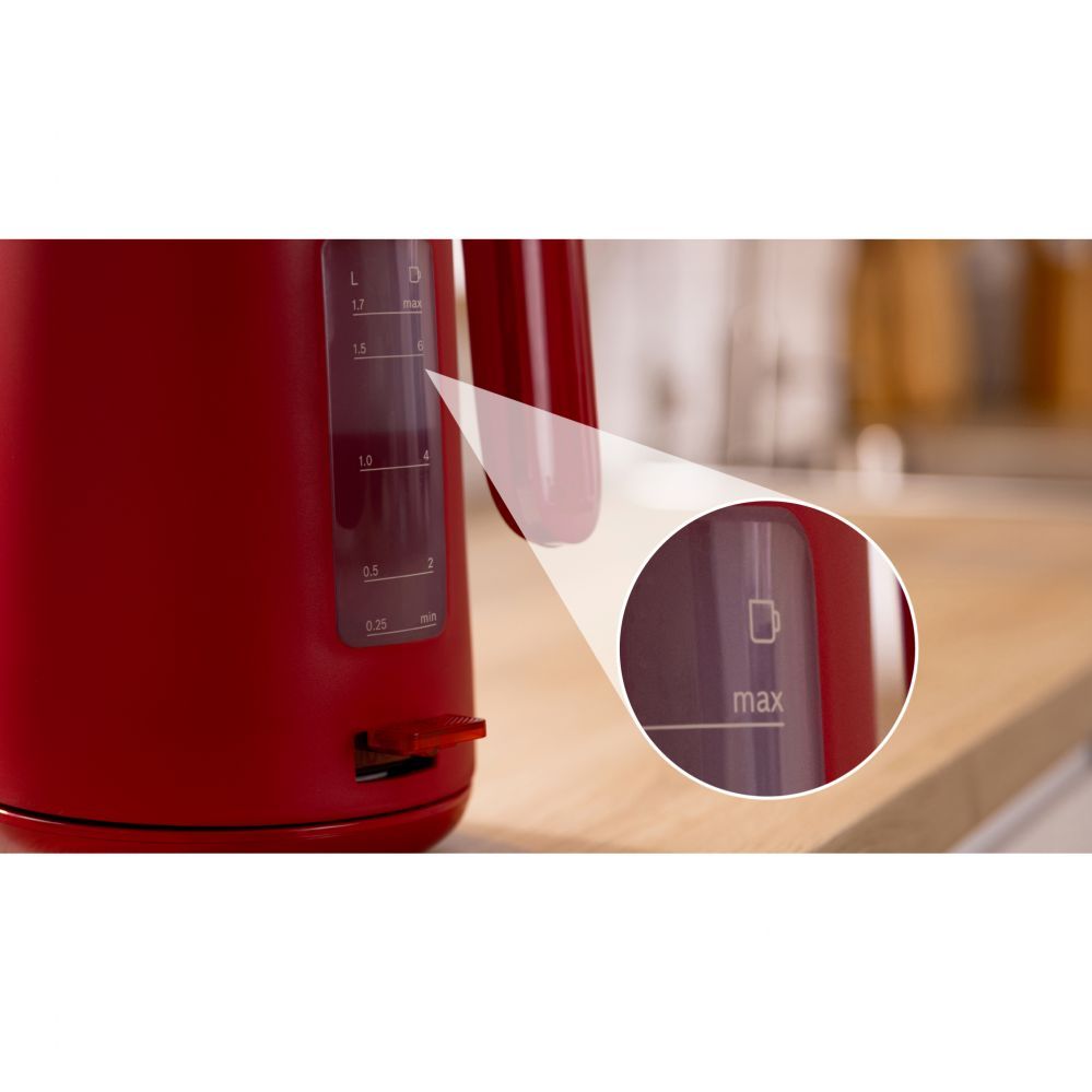 Teapot Bosch  Kettle | TWK2M164 MyMoment | Electric | 2400 W | 1.7 L | Plastic | 360° rotational base | Red