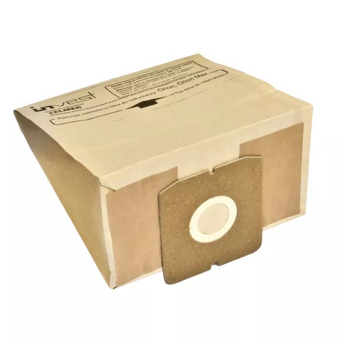 Teine toode Invest  Eco Paper Vacuum Cleaner bags ZELMER 1500.0050 / Cobra II Silent 2500.0EH (5pcs.)