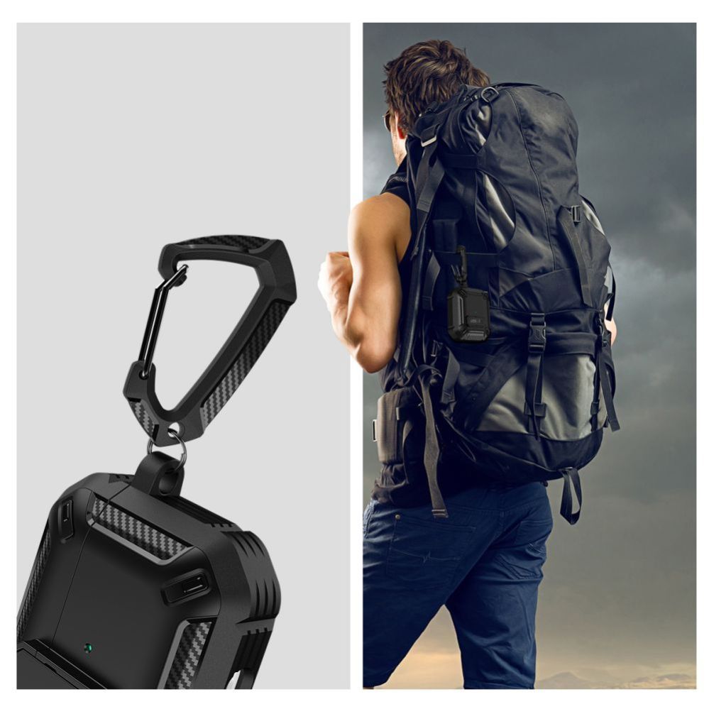 Другие товары Tech-Protect  Tech-Protect Carbonox Case for AirPods 4 - Black