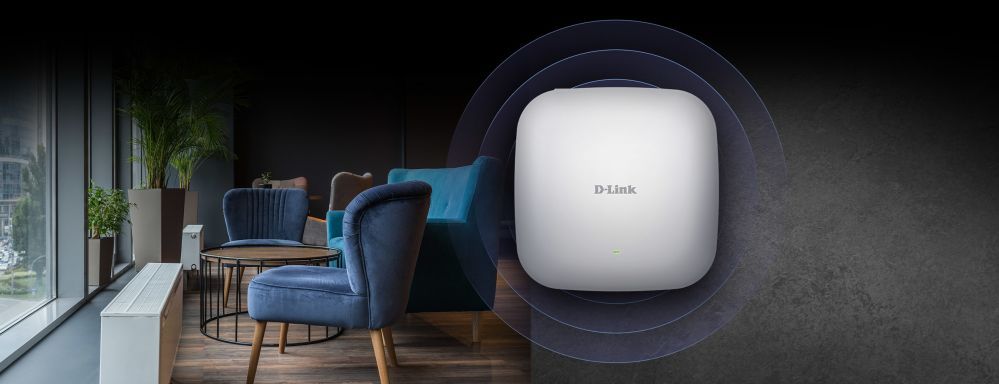 Роутер D-link  Nuclias Connect AX1800 Wi-Fi 6 Access Point DAP-X2810	 802.11ac, 1200+574  Mbit/s, 10/100/1000 Mbit/s, Ethernet LAN (RJ-45) ports 1, MU-MiMO Yes, Antenna type 2xInternal, PoE in