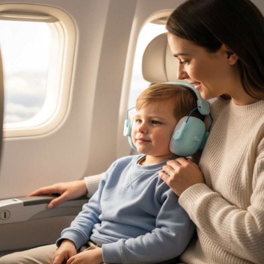 Другие товары momini  Momini kids noise-reducing earmuffs Milo Blue