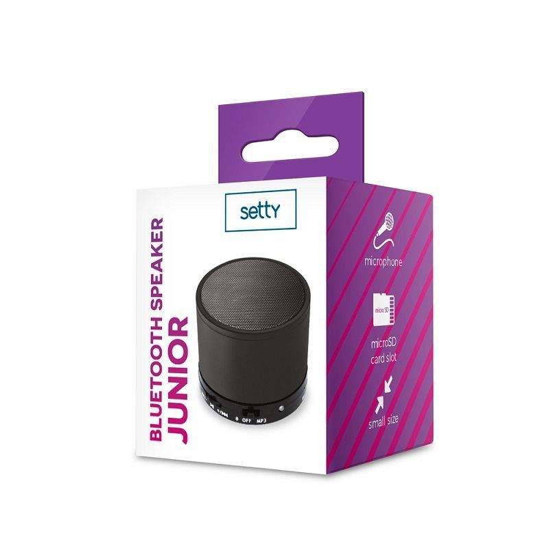 Беспроводная колонка Setty  Junior bluetooth speaker Black