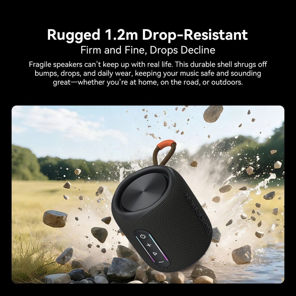 Juhtmevabad kõlarid Blackview  AuraBass 2 - Bluetooth Speaker - Portable Speaker with Bluetooth - Wireless Music Box - 7 hours Black