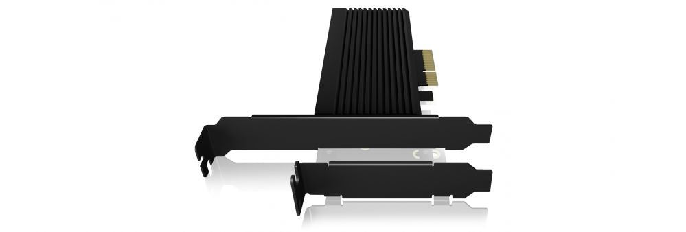 Üleminek Raidsonic  Converter for 1x HDD/SSD for PCIe x4 slot IB-PCI208-HS	 Black