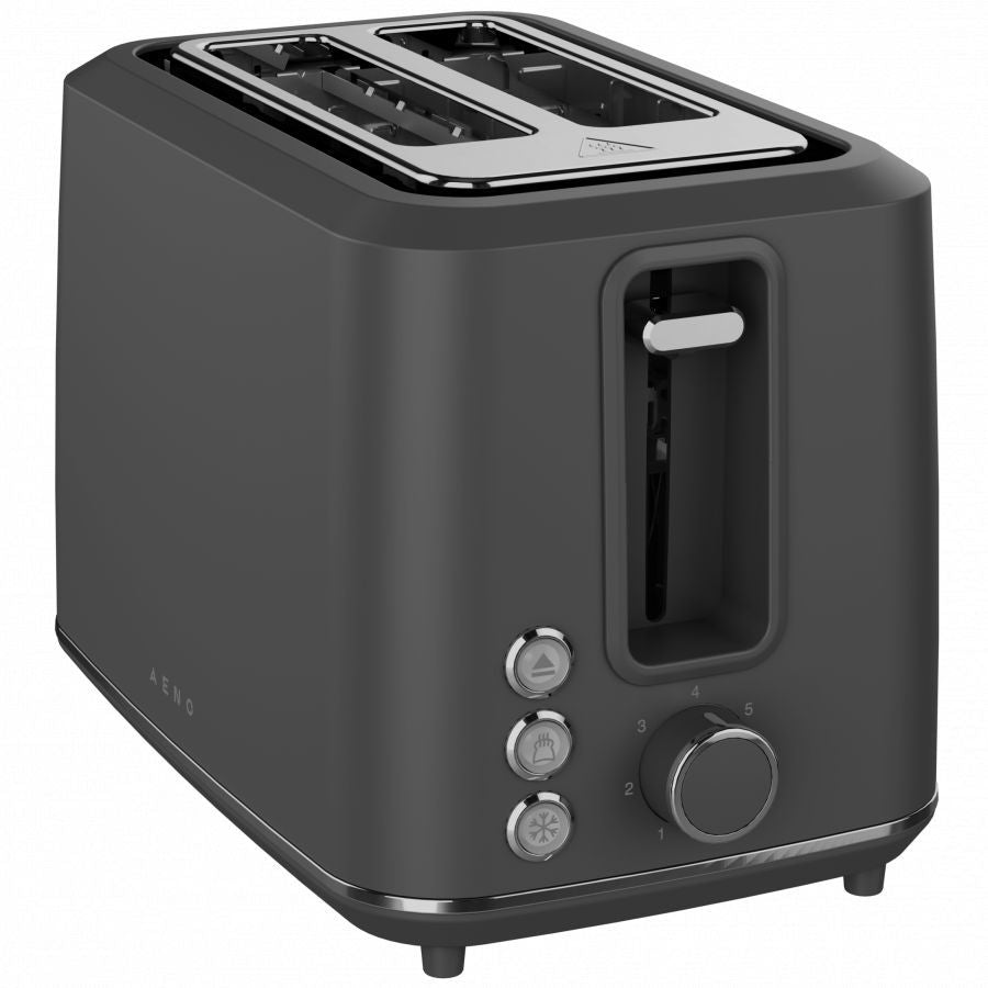 Röster AENO  Electric Toaster, Grey, 220-240V, 50-60Hz, 920-1080W, 2 slots, 3 modes, 7 browning levels