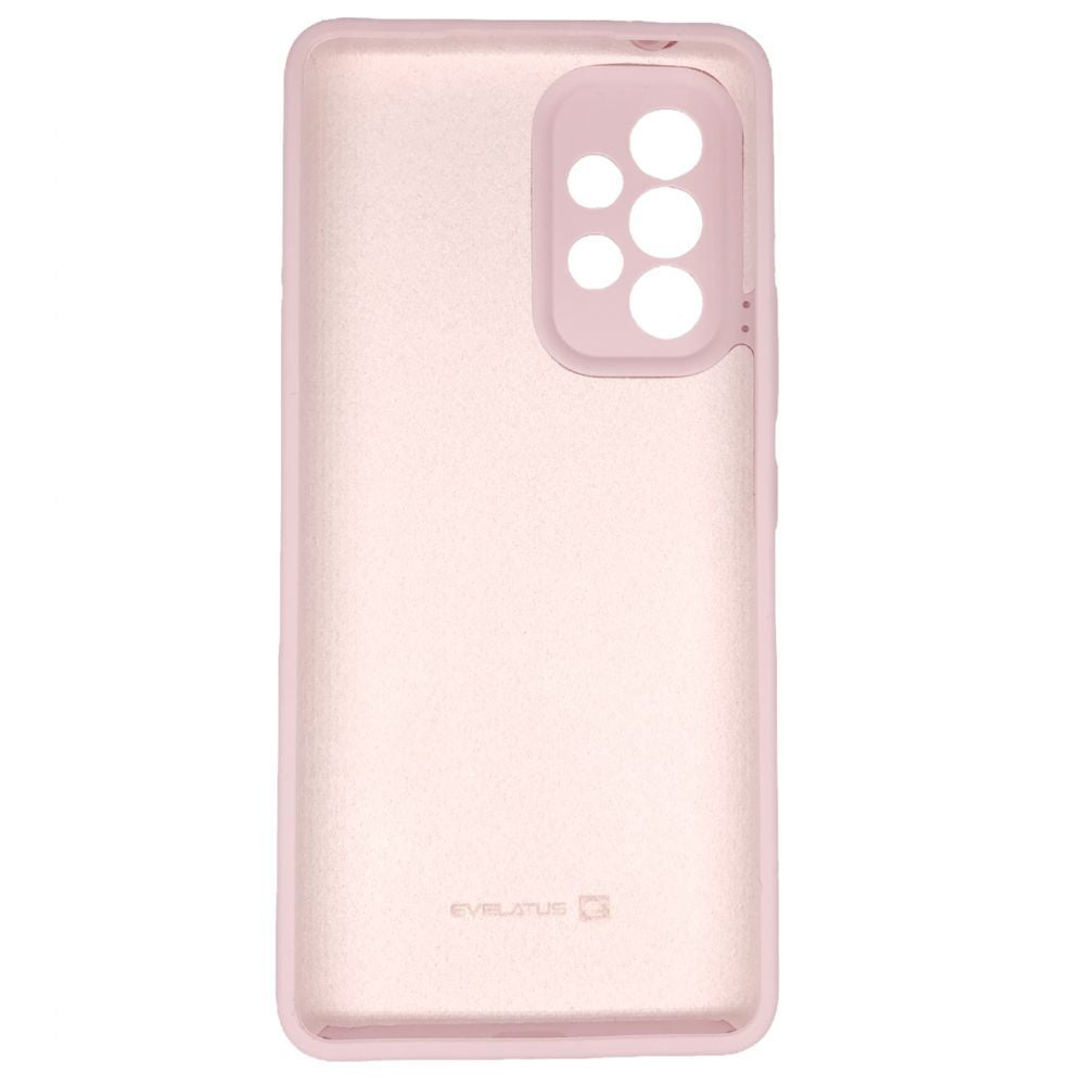Tagakaaned Evelatus Samsung Galaxy A73 5G Premium Soft TouchSilicone Case Pink Sand