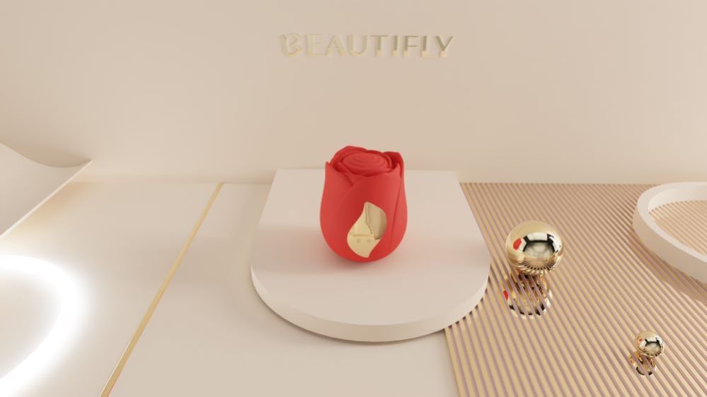 Умное устройство Beautifly  Beautifly Rose Glow Pleaser Self love Red