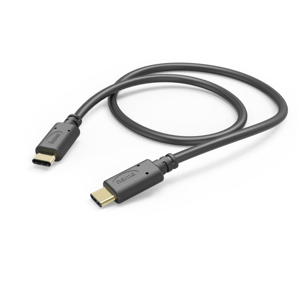 Kaabel Hama  Hama 00201591 Charging Cable, USB-C - USB-C 1.5m black