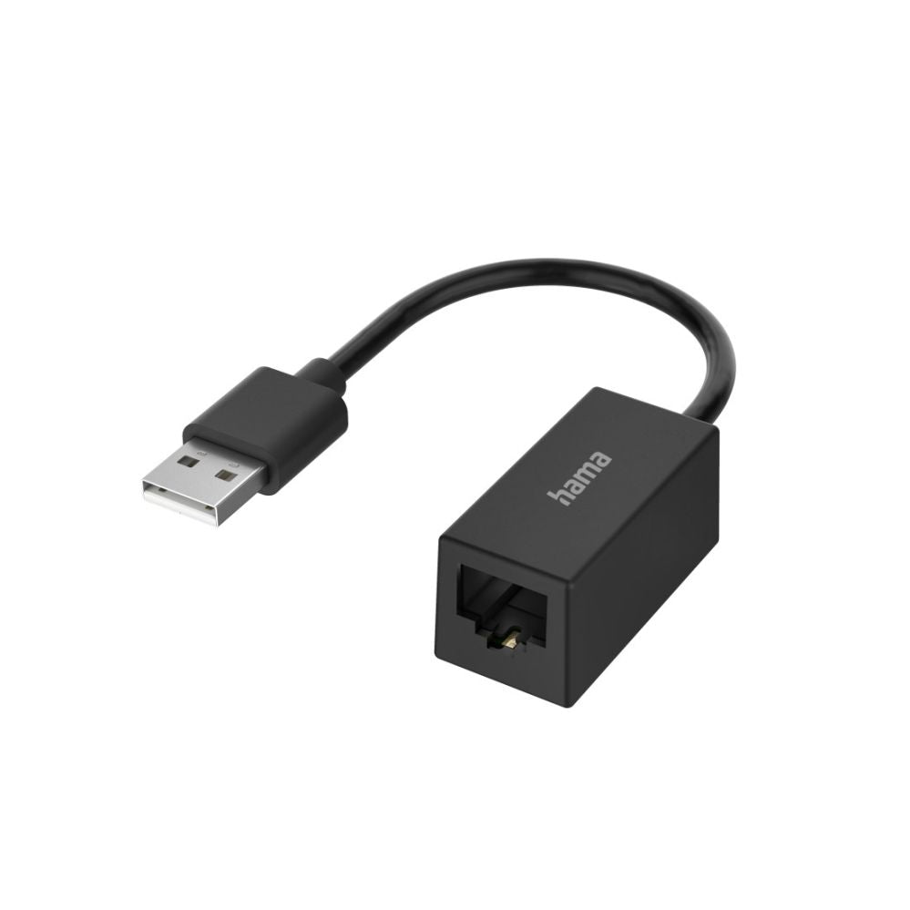 Другой аксессуар для компьютера Hama  Hama 00200324 Network Adapter, USB Plug - LAN/Ethernet Socket, Fast Ethernet