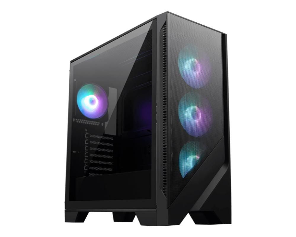 Arvuti korpus MSI  Case||MAG FORGE 321R AIRFLOW|MidiTower|Case product features Transparent panel|ATX|MicroATX|MiniITX|Colour Black|MAGFORGE321RAIRFLOW