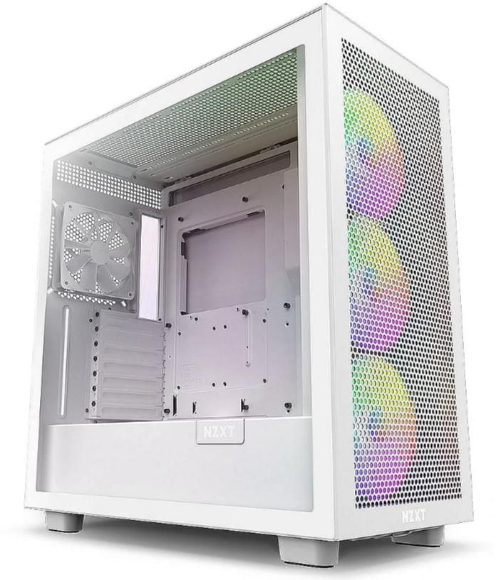 Computer case NZXT  Case||H7 Flow RGB|MidiTower|ATX|EATX|MicroATX|MiniITX|Colour White|CM-H72FW-R1