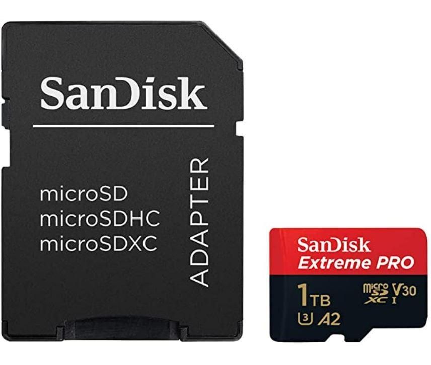 Карты памяти SANDISK BY WESTERN DIGITAL  MEMORY MICRO SDXC 1TB UHS-I/W/A SDSQXCD-1T00-GN6MA SANDISK